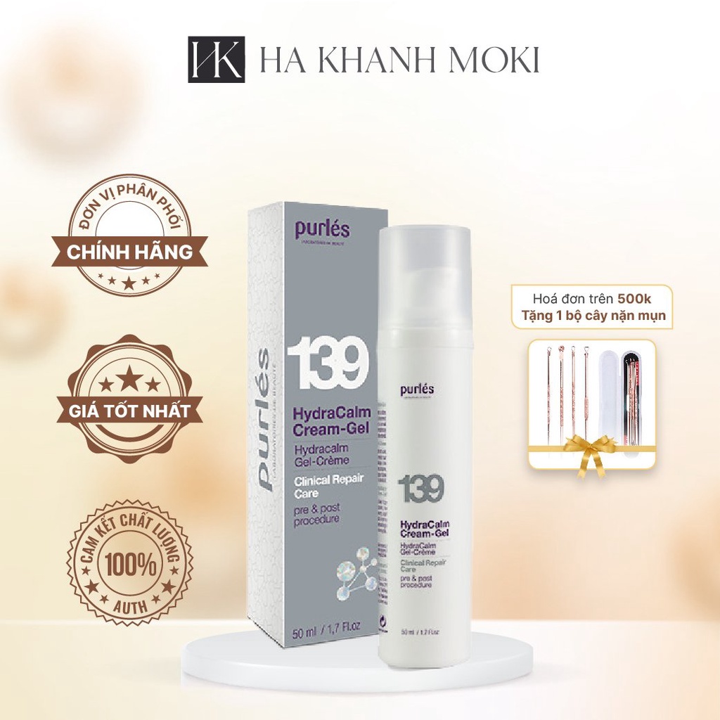 Kem cấp ẩm tức thì cho da kích ứng HydraCalm Cream Gel 139