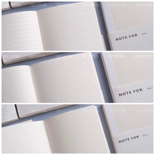 Sổ Tay Ghi Chép NOTE FOR Basic Khổ A5 A6 Màu Trắng