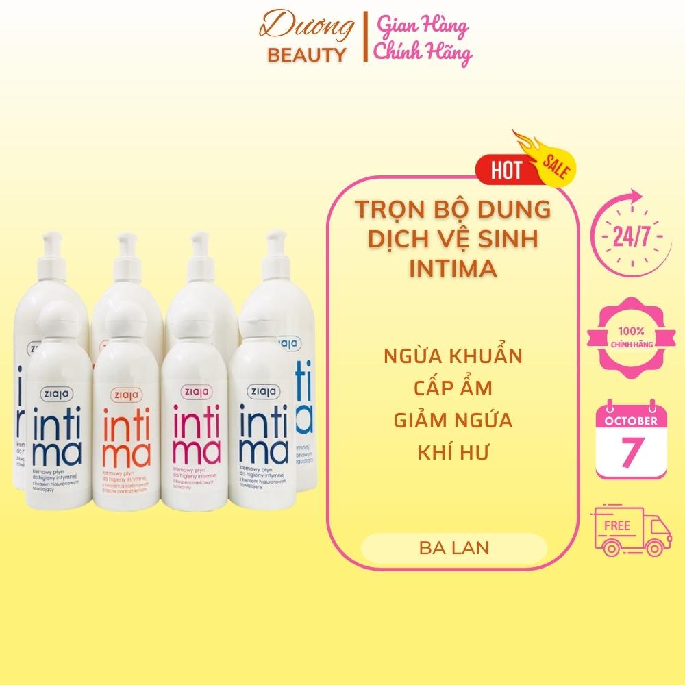 Dung Dịch Vệ Sinh Phụ Nữ Intima Ziaja Gel Phụ Khoa Giảm /Mùi Hôi/Khí Hư/Huyết Trắng/Cân Bằng PH Chính Hãng