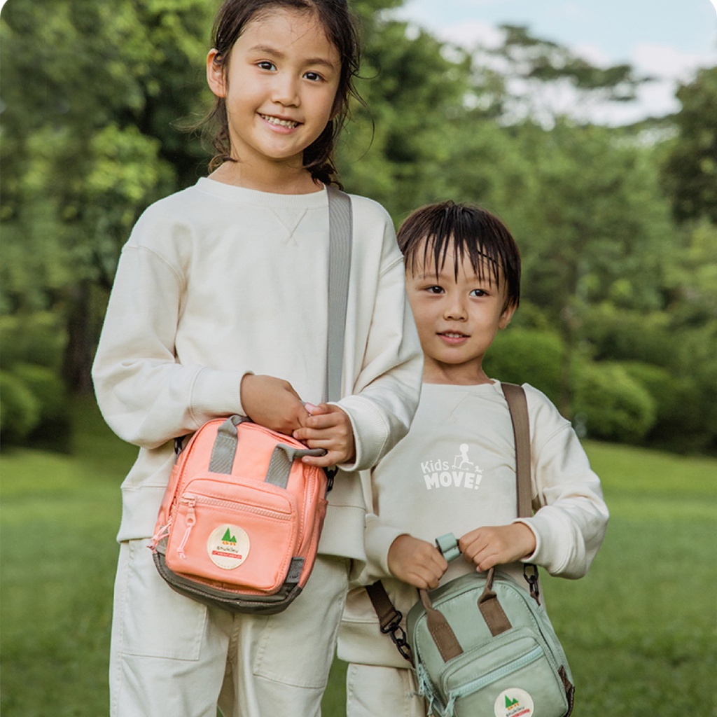 Túi đeo chéo mini cho bé chính hãng Shukiku Nhật bản có màu bé trai và gái chống nước siêu nhẹ cao cấp đi chơi