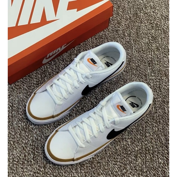 Giày Nike Court Legacy White Desert Ochre