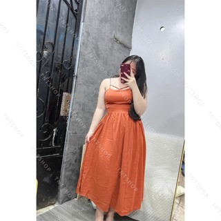 ĐẦM MAXI DÀI SẮC MÀU [TNT SHOP BIGSIZE 60KG 90KG]
