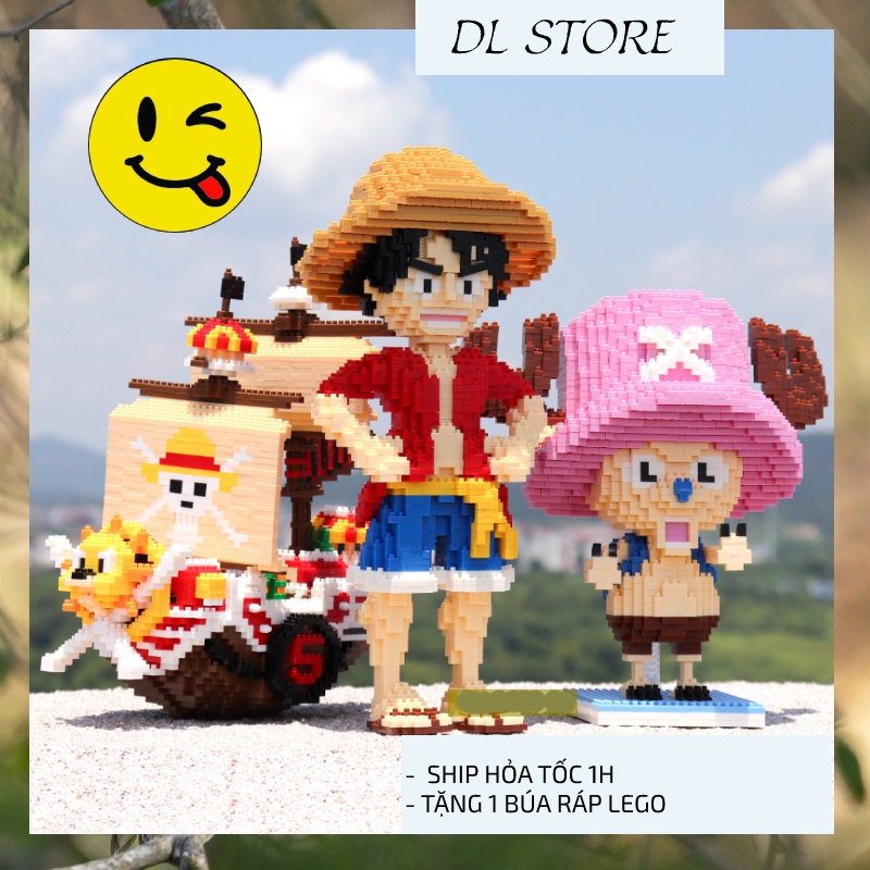 Mô hình lắp ráp one piece big size, nhân vật luffy chopper cỡ lớn