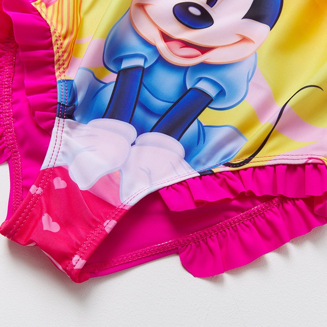 Bộ Đồ Bơi Một Mảnh In Họa Tiết Hoạt Hình Thời Trang Mùa Hè 2022 Cho Bé Gái