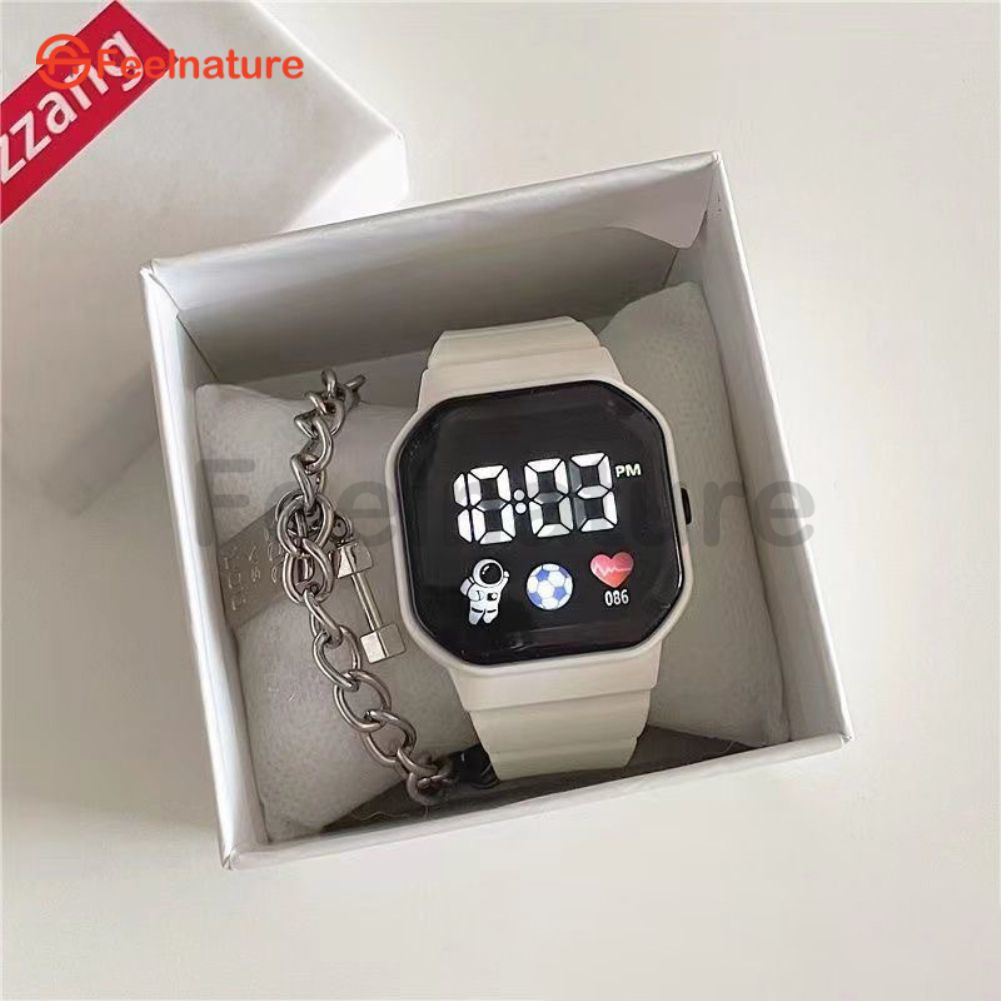 Đèn Led Thời Trang Trẻ Em Watch Đồng Hồ Kỹ Thuật Số Thể Thao Chống Nước Nam Nữ Học Sinh Đồng Hồ VN