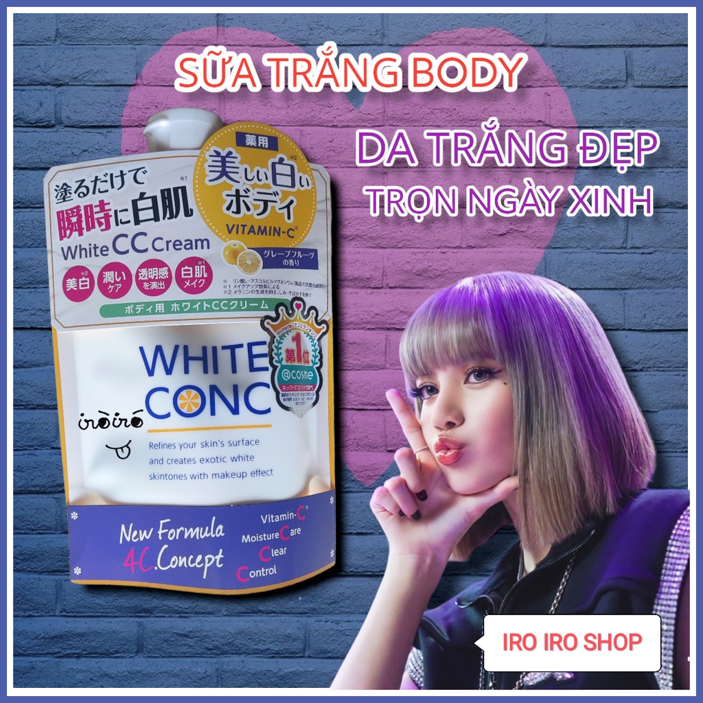 Dưỡng thể trắng da White Conc Nhật Bản