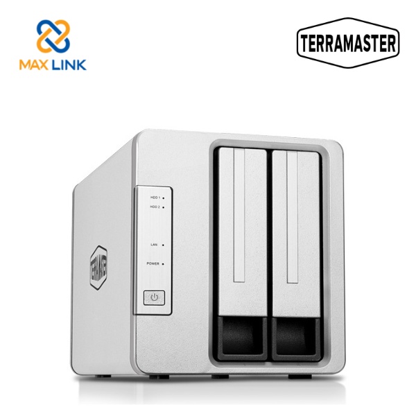 Thiết bị lưu trữ mạng NAS TERRAMASTER F2-210 HÀNG CHÍNH HÃNG