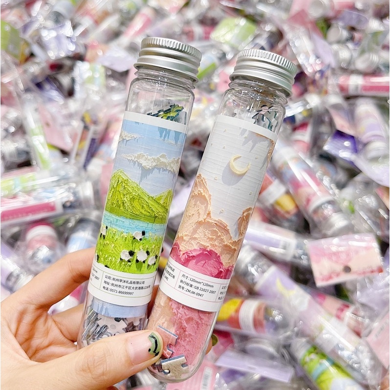 Tranh Ghép Hình Mini Đáng Yêu Dạng Ống