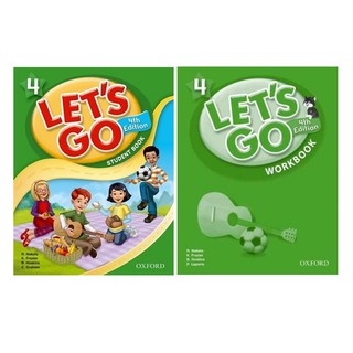Sách - (Bộ 2 cuốn) Let's Go 4 - bản 4th Edition - Tặng file nghe