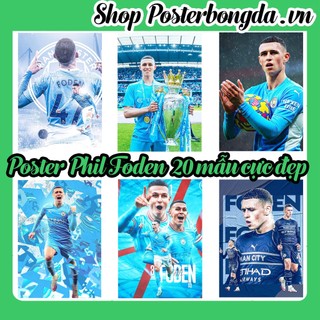 Poster Phil Foden, Ảnh Dán Tường Phil Foden Cực Đẹp, Poster Bóng Đá Có In Theo Yêu Cầu