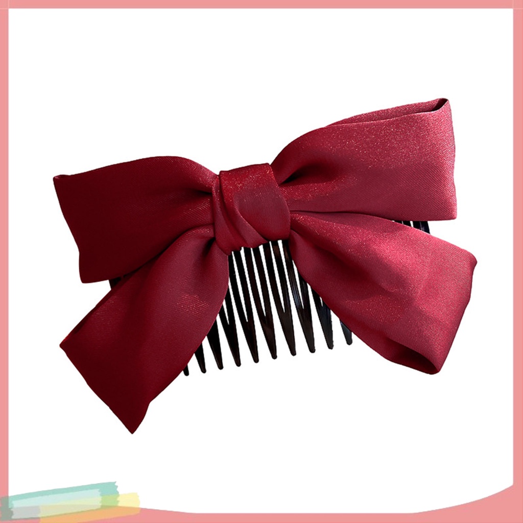 Lược Cài Tóc Bằng Acrylic Không Phai Màu Sắc Ngọt Ngào Cho Nữ