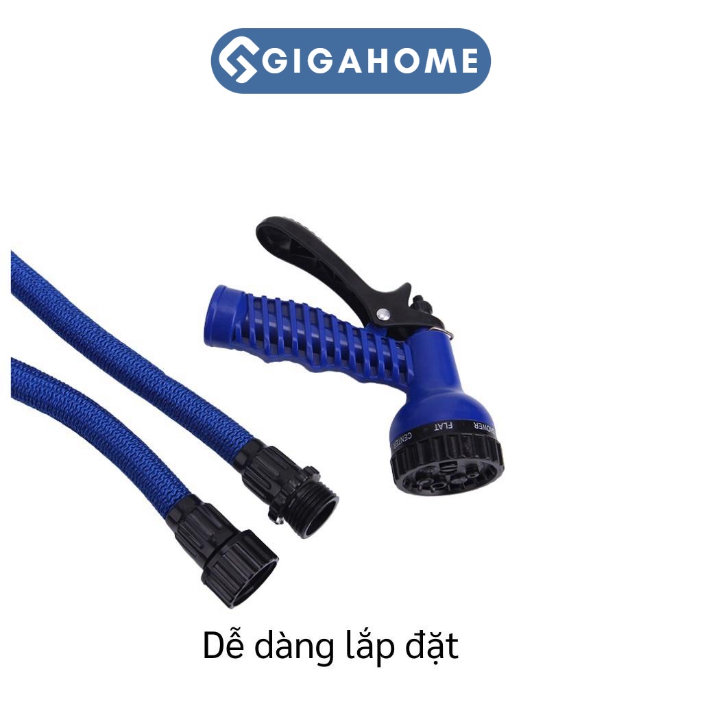 Đầu Vòi Xịt Nước Rửa Xe, Tưới Cây GIGAHOME Tăng Áp, 7 Chế Độ Đa Năng 4558