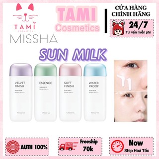 Kem chống nắng Missha Sun Milk SPF50+ PA+++ 70ml