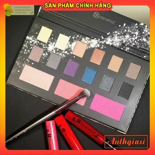 Bảng Mắt Má BH Cosmetics Silver Strike – Tông Trắng Băng Lạnh Sang Chảnh