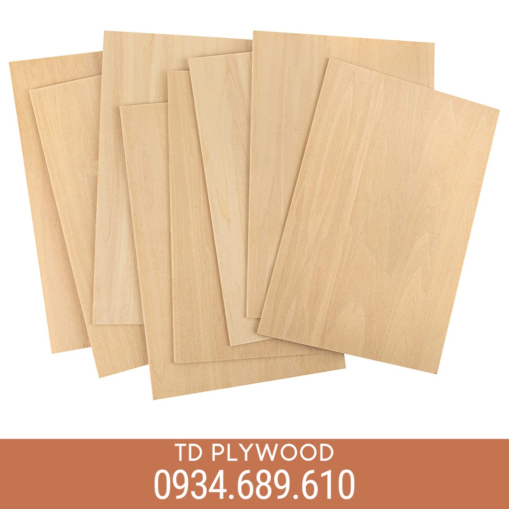 Gỗ Ép Nhập Khẩu Plywood - Tấm Ván Gỗ Ép Gỗ Dán - Tấm Ván Ep Cắt Khắc Laser Cnc Đẹp Dùng Làm Mô Hình Gỗ 3D