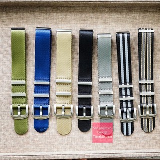 Dây vải NATO cao cấp SKX007, SKX009, SKX013, Sport 2019, DW, SRPD83, SRPD81, SRPD79, SRPD85, SRPD77 size 20mm -22mm