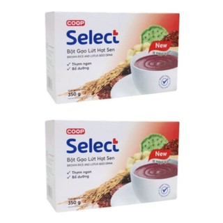 [DATE MỚI] BỘT GẠO LỨT - HẠT SEN COOP SELECT BD 350G