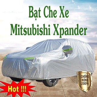 Bạt phủ xe, bạt trùm xe Mitsubishi Xpander loại 3 lớp tráng nhôm