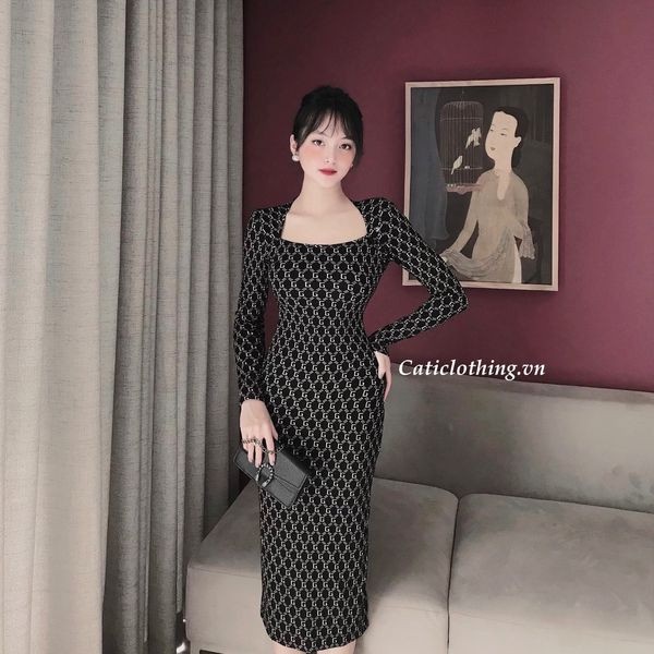 Váy body GG sang chảnh 1864