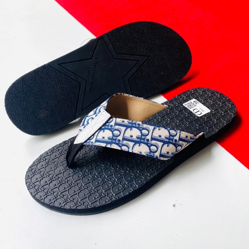 Dép Kẹp Nam Thái Lan Tông Lào Nam Mẫu Diors Vân Nổi Full Size