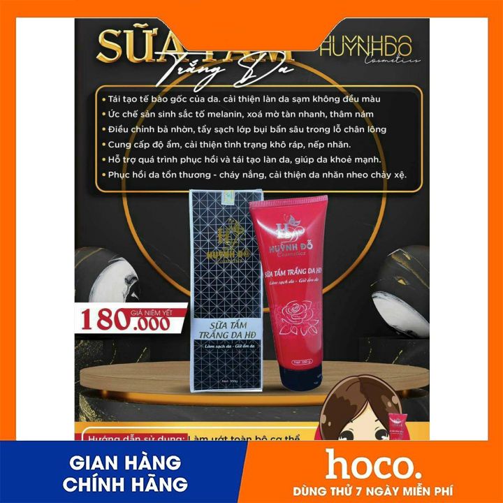 Sữa Tắm Trắng Da(tặng bông tắm)