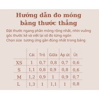 nailbox móng úp giả phối đá flash