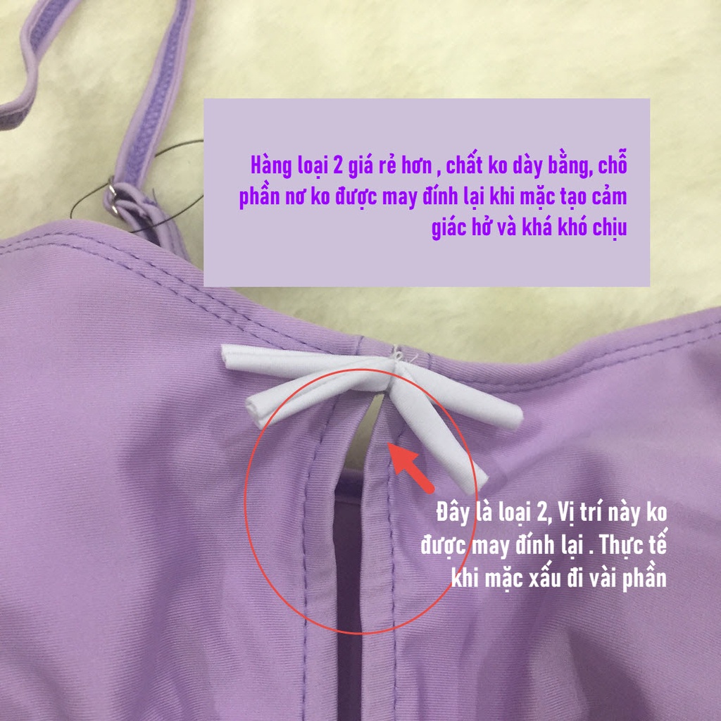 Bikini 1 mảnh Màu Pastel Thời Trang #CP190127 Hàng nhập Quảng Châu kèm Ảnh thật