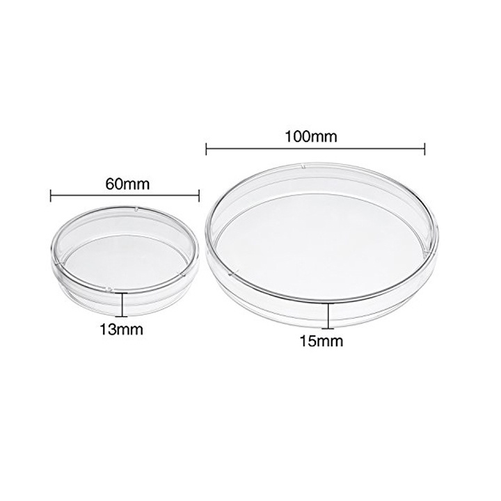 Đĩa Petri nhựa size 90mm HTM túi 10 cái