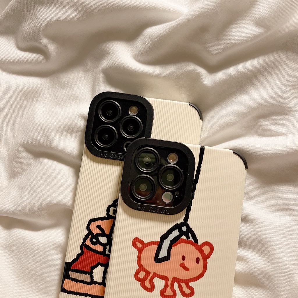 Ốp Điện Thoại TPU Dẻo Họa Tiết Hoạt Hình Goldminner Cho iPhone 11 14 13 12 PRO X XR XS MAX XSMAX 6 6s 6splus 7 8 plus