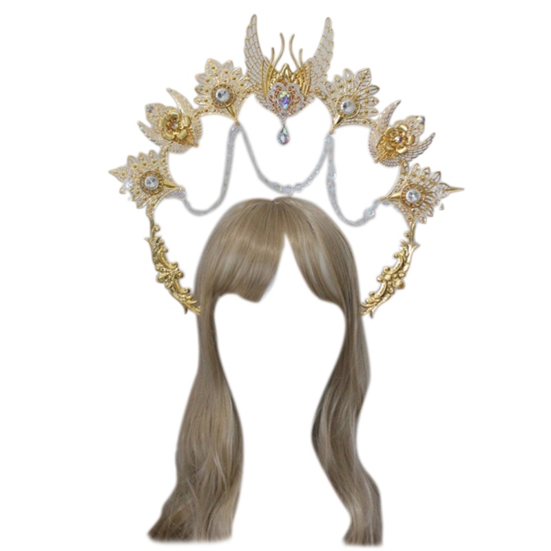 Băng Đô Hóa Trang Hình Thiên Thần Aureole Cho Nam Và Nữ