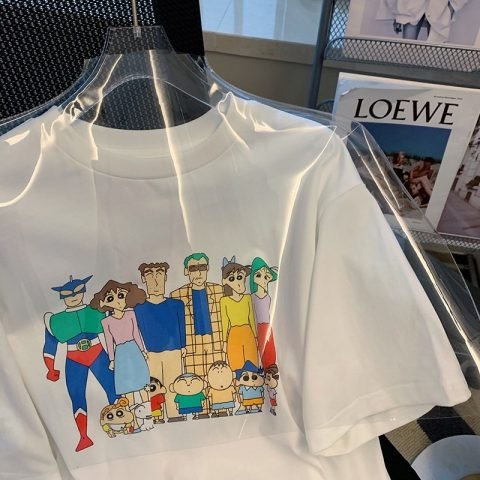 NRVP Áo Thun Unisex Mùa Hè Dáng Suông Tay Cộc Phong Cách Hàn Quốc Cho Nam Nữ