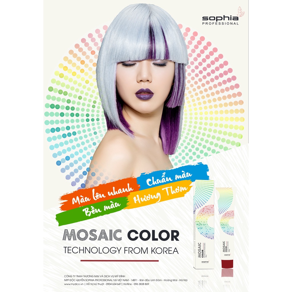 MÀU NHUỘM TÓC MOSAIC SOPHIA