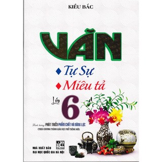 Sách-văn tự sự - miêu tả lớp 6