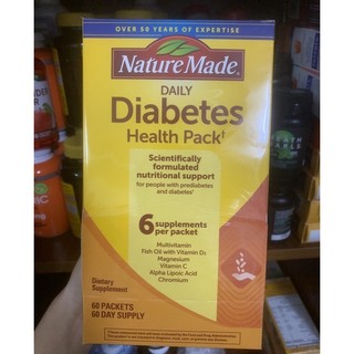 Thực Phẩm Điều Hòa Tiểu Đường Nature Made Daily Diabetes Health Pack
