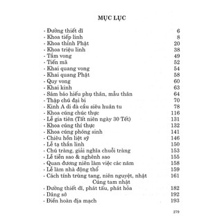 Sách - Khoa cúng thông dụng