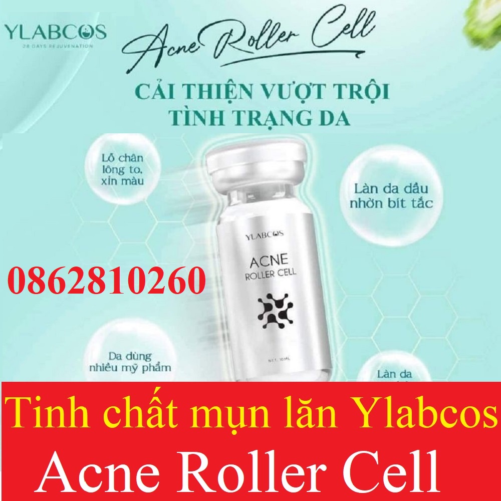 Serum tái tạo Da nhân sâm 7 day DrLacir - 7 Days ACNE Liquid - Tinh chất mụn lăn ACNE ROLLER CELL DR Lacir