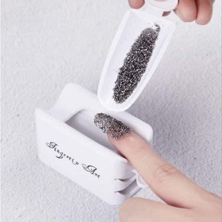 Khay hứng đá rắc nail , khay đựng nhũ rắc móng