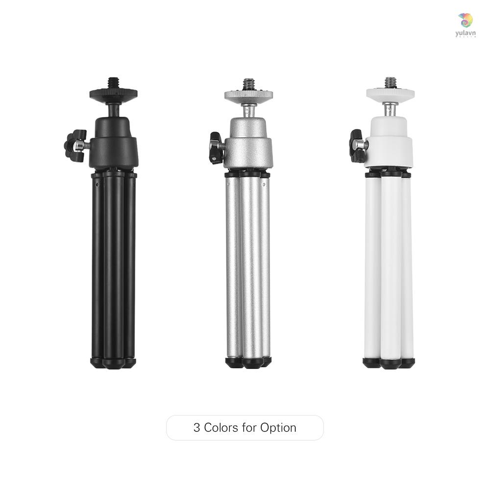 Giá Đỡ Ba Chân 2 Phần Mở Rộng Mini Ốc Vít 1 / 4 Inch Cho Điện Thoại ILDC Max Tải 0,5Kg Màu Đen