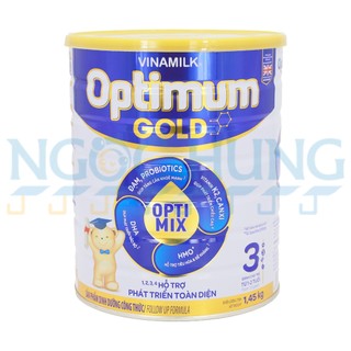 Sữa bột Optimum Gold Optimix 3 (cho bé 1-2 tuổi) - 1.45kg