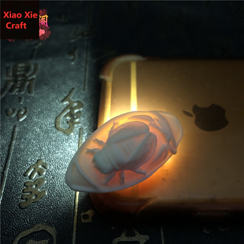 Mặt Dây Chuyền / Móc Khóa Hình Phật Ngồi Tây / Voi Màu Vàng Ngà Cho Nam Và Nữ Miễn Phí Vận Chuyển