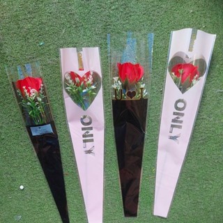 HOA HỒNG SÁP THƠM VĨNH CỬU .BÓ 1 BÔNG