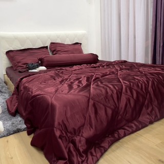 [ BỘ 5 MÓN] CHĂN DRAP GỐI PHI LỤA CAO CẤP JEJUBEDDING