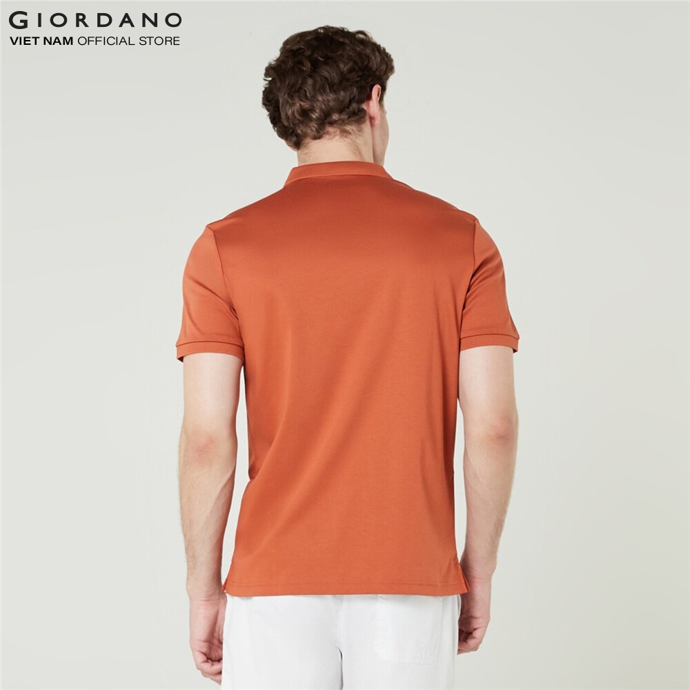 Áo Thun Có Cổ Polo Nam Luxury Touch Giordano 01010236