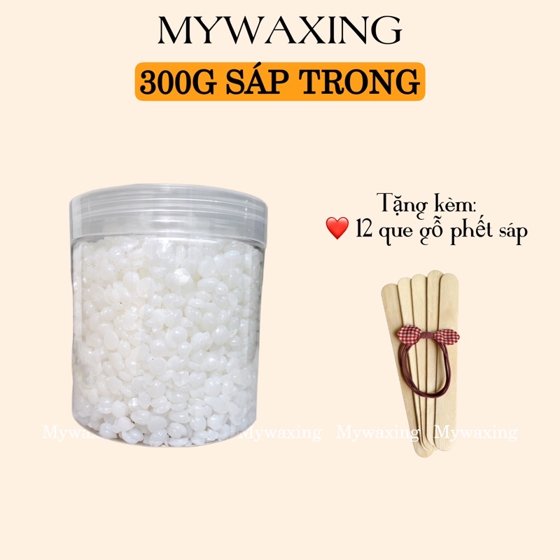 300g sáp trong - Sáp wax lông cao cấp