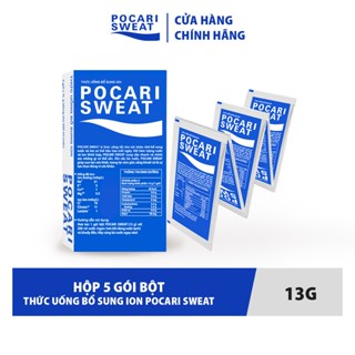   DATE mới    3 hộp_Bột Thức uống bù nước bổ sung ion 5 không Pocari Sweat 