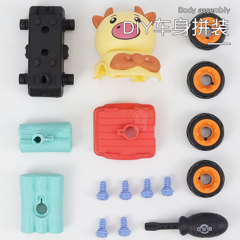 Bộ Đồ Chơi Mô Hình Xe Công Trường Độc Đáo Cho Bé