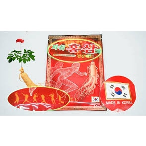 Cao Dán Hồng Sâm Hàn Quốc  - Hương sâm siêu thơm, giảm đau nhanh, không nóng nhiều