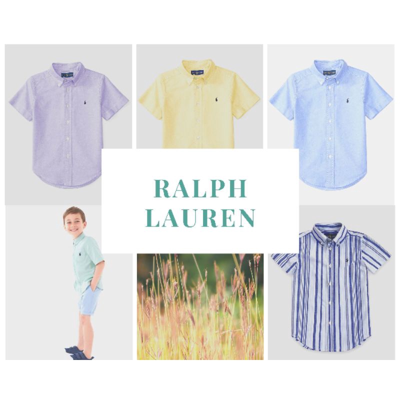 Sơ mi Ralph Lauren xuất xịn (3-7 tuổi)