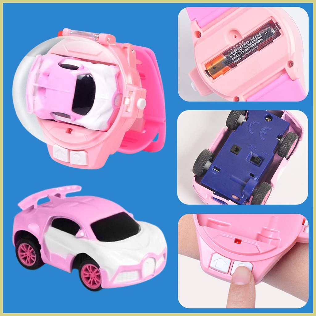 2022 đồng hồ mini mới xe điều khiển từ xa 2,4 ghz đồ chơi ô tô điều khiển từ xa cổ tay rc car watch watch command remote aseavn