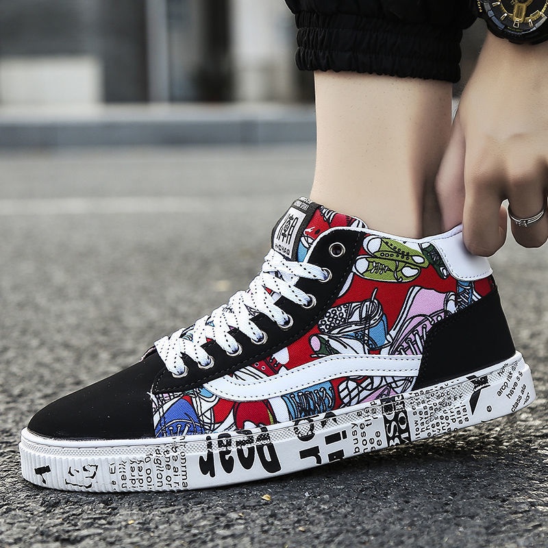 Giày Thể Thao canvas Converse 2022 Cổ Cao Phong Cách Hàn Quốc Thời Trang Cho Nam